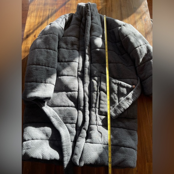 LUNYA restore double faced house coat gray XS/S - Picture 10 of 14